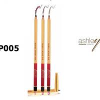 (แท้)(1แท่ง) Ashley Slim Eyebrow Pencil แอชลี่ย์ ดินสอเขียนคิ้ว หัวเล็กแท่งทอง AP005