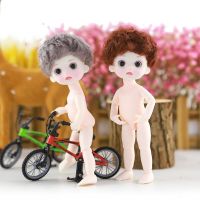 (Popular toys) 16เซนติเมตรตุ๊กตา BJD ที่ถอดออกได้คอ13ที่สามารถเคลื่อนย้ายปล้อง OB11ตุ๊กตาน่ารักหัวเห็ดสำหรับสาวๆของเล่นร่างกายเปลือยแฟชั่นของขวัญ