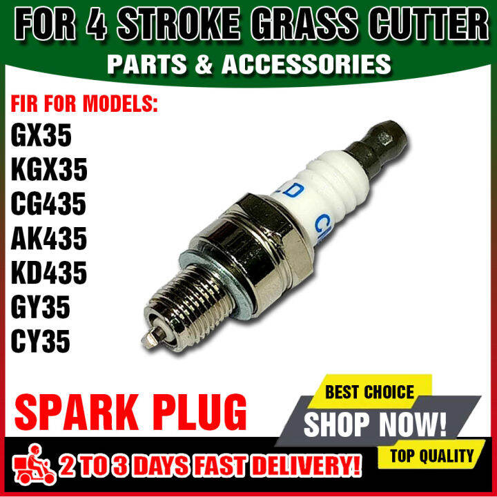 Spark Plug GX35 Grass Cutter 4 Stroke Engine CM7RH (Sold Per Piece) Lazada PH