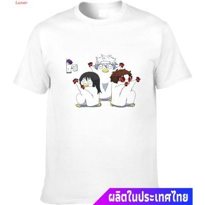 Luner เสื้อยืดยอดนิยม WOWCAT Gintama T-Shirt For Mens Mens Womens T-shirts  JPY4