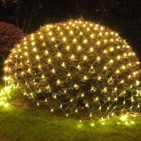 LED Net String Lights Fairy String Light Outdoor Waterproof Garden Christmas Holiday Wedding Party Window Curtain Garland 220V