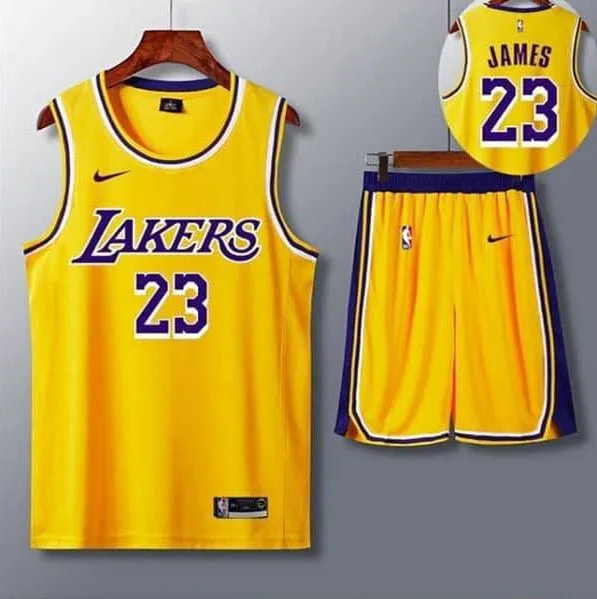 New lakers lebron james Quick Dry Unisex jersey sando （air cool tela