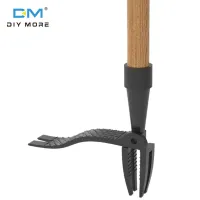 Diymore Weeder Vertical Weeder Tool Claw Weeder Root Remover Outdoor Weeding Tool with Foot Pedal