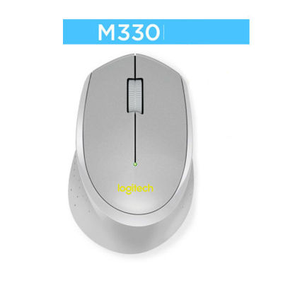 Logitech Original M330 Wireless Silent Mouse with USB 1000DPI Optical Mouse for Office PCLaptop Mouse Gamer