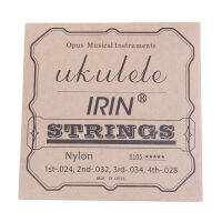 minglieyue2 4ชิ้น/เซ็ตสายอูคูเลเล่สีขาวไนลอน U105 A E C G Tuning Ukulele String