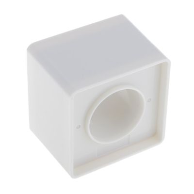 ：《》{“】= White ABS Square Cube Design Microphone Mic Station For  Self-Image Improve