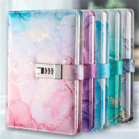 Travelers Stationery School Supplies Notebook With Combination Lock A5 Notebook Student Handbook Lock Journal