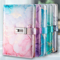 Inner Page Combination Notebook Office Supplies Simple Design Notebook Password Notebook A5 Notebook Lock Journal