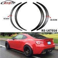 RASTP-4 Pcs 2นิ้ว Universal Car Fender Flares Arch ล้อ Eyebrow Protector Mudguards สติกเกอร์ Splash Guards RS-LKT016