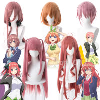 Anime The Quintessential Quintuplets Nakano Miku Yotsuba Nino Ichika Itsuki Cosplay Girls Wig Halloween Party Role Play