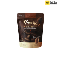 PIMRYPIE Pimry Black Coffee Instant Coffee Mixed กาแฟดำปรุงสำเร็จรูปชนิดผง  ช่วยเรื่องระบบขับถ่าย คุมหิว อิ่มนาน กาแฟดำพิมรี่พาย (1แพ็ค x 14 ซอง) ส่งฟรี