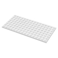 Lego part (ชิ้นส่วนเลโก้) No.92438 Plate 8 x 16