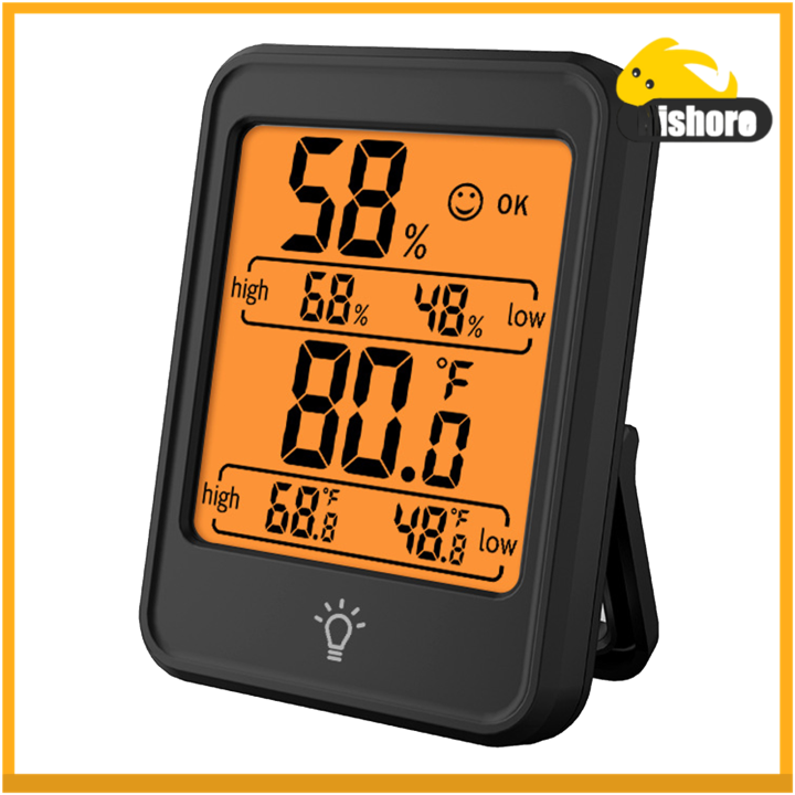 Temperature Humidity Monitor Gauge for Home Room Outdoor Offices