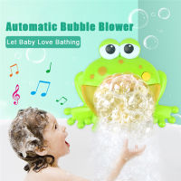 New Baby Bath Toys Funny Crabs Frog Automatic Bubble Maker With Music Swimming Bathtub Soap Machine Toys For Children Kids Gifts