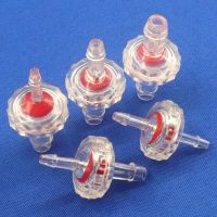 200~5pcs Aquarium Fish Tank Plastic Air Pump Non-Return Valve Barbed Joint One-way Transparent Mini Hose Check Valve