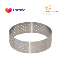 de Buyer 3093.08 Perforated Tart Ring Rolled 8 cm.H.2 cm.