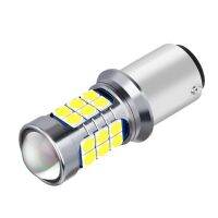 10ชิ้น1157 P21/5W BAY15D ไฟ LED ท้ายรถเบรคสว่างมากไฟหลังไฟตัดหมอก12V