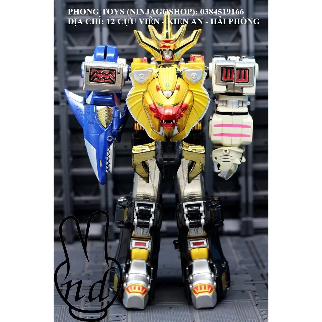 Ảnh Thật] Đồ Chơi Siêu Nhân Gao King - Mô Hình Robot Gao Chúa - Siêu Nhân  Thần Thú Biến Hình (Dạng Vỉ) | Lazada.Vn