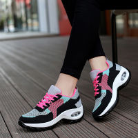 2021 Fashion New Woman Casual Shoes Sneakers Soft Lace-up Sports Outdoor Women Mesh Running Tenis Breathable Vulcanize mujer