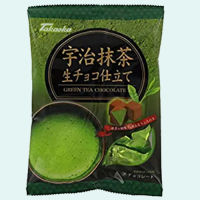 TAKAOKA.908210 Green tea cream chocolate 98 g.