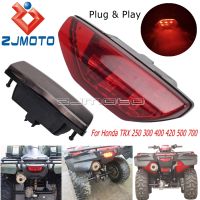 ✿ 1ชิ้นไฟท้าย ATV สำหรับ Honda TRX 250 300 400 500 700อดีต SXS500M TRX700XX TRX500FE FM Rancher FA Foreman 2006-22ไฟเบรคหลัง