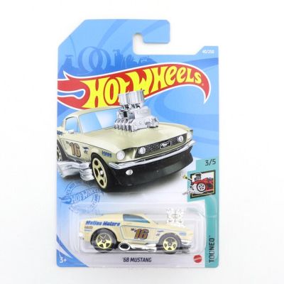 2021-40ล้อรถยนต์ขนาดเล็ก68 Mustang 1/64รถโมเดล Diecast โลหะ Kids Toys