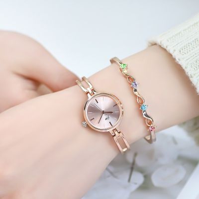 （A Decent035）Small DialGold Women Fashion WatchesAlloy Strap Ladies Clock Girl AccessoriesWatch Dropshipping
