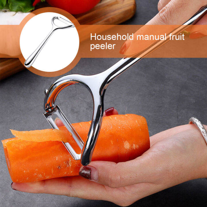 lucky-vegetable-fruit-peeler-stainless-steel-super-sharp-potato-peeler-kitchen-gadget-เครื่องล้างจาน-safety-kitchen-accessories-spiralizer