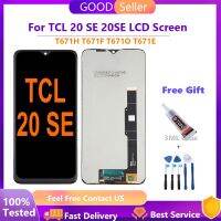 6.82 ต้นฉบับสำหรับ TCL 20 SE 20SE T671H ชิ้นส่วนจอสัมผัสแอลซีดีของเครื่องแปลงดิจิทัล T671E T671O T671F สำหรับ TCL20 SE LCD