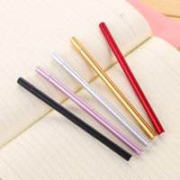 ปากกา ปากกาเจลสีโลหะ 0.5mm เข็มหลอดปากกา ไส้ปากกาเปลี่ยนได้ SJ7157