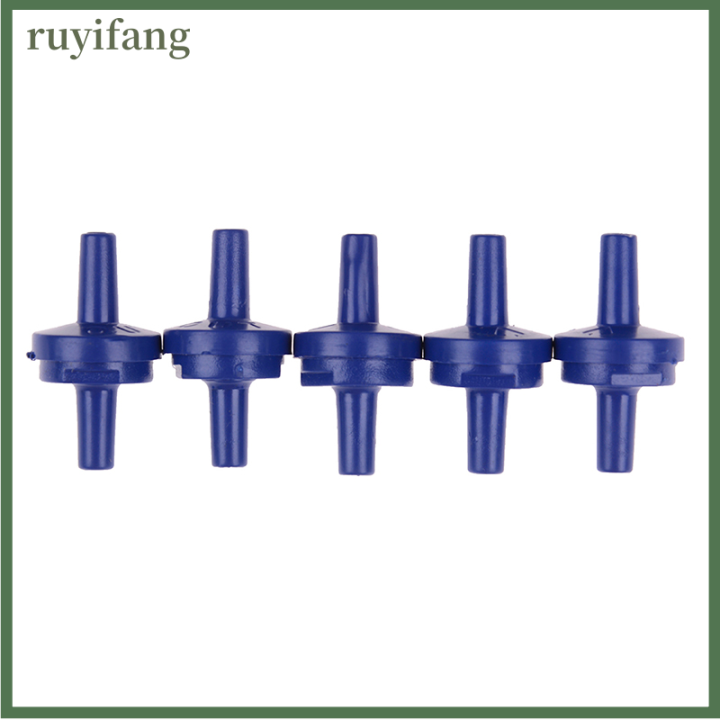 ruyifang-5ชิ้น-เซ็ต-aquarium-fish-tank-air-pump-ตรวจสอบวาล์ว-one-way-non-return-valve