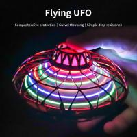 Mini UFO ft เฮลิคอปเตอร์เครื่องบินของเล่นในร่มกลางแจ้ง Hand Sensing อินฟราเรดไฟฟ้า Induction Flying Ball ของเล่น Children