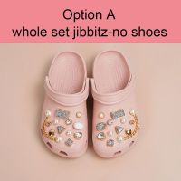 จี้คริสตัล เพชรเทียม สําหรับตกแต่งรองเท้า Crocs Jibbitzs