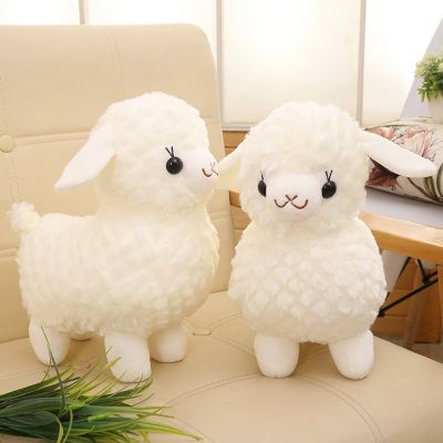 Cute Plush Sheep Toy Lamb Doll Huggable Pillow Cushion Gift 2333cm Girls Kids