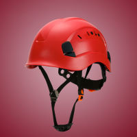 Safety Hard Hat - Adjustable ABS Climbing Helmet - 6-Point Suspension, Protective Helmet for Riding, Climbing and Construction