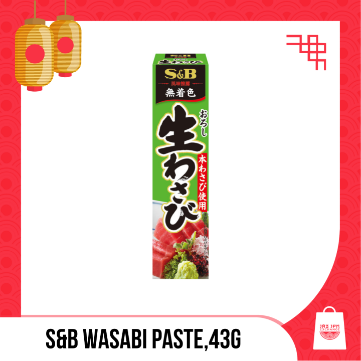 S&B Wasabi Paste,43g | Lazada PH