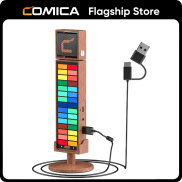 Comica RGB umic Micro ngưng tụ cardioid với tăng, chế độ hồi âm
