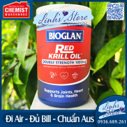 Dầu nhuyễn thể Bioglan Red Krill Oil 1000mg- 60 viên Chemist Warehouse