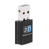 Wireless Mini USB Wifi Adapter 802.11N 300Mbps USB2.0 Receiver Dongle Network Card for Desktop Laptop PC