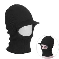 ZHUAN Unisex with Earmuffs Warm Ski Full Face Hat Knitting Wool Cap Balaclava Hood Motorcycle Helmet