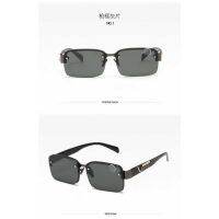 Natural crystal eye protector sunglasses men big frame glasses prevent fatigue prevent computer radiation in the old man in glasses