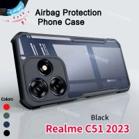 Realme C51 2023เคสใสสำหรับ Realme C51 C51 C 51 51 51C RealmeC51 4G 5G ซิลิโคนเคสโทรศัพท์โปร่งใสอะคริลิคกันกระแทกฝาครอบด้านหลัง TPU นิ่มกันกระแทก