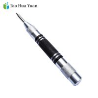 HH-DDPJUpgrade Automatic Center Pin Spring Loaded Mark Center Punch Tool Wood Indentation Mark Woodworking Tool Bit 2pcs Punch Needle A