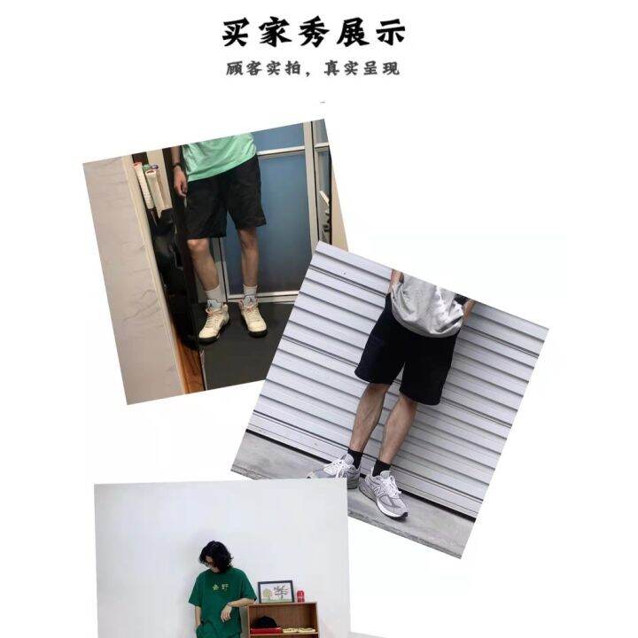 codff51906at-seluar-pendek-lelaki-2023-summer-new-style-mens-cargo-pants-shorts-japanese-straight-casual-pants-trendy-loose-sports-five-point