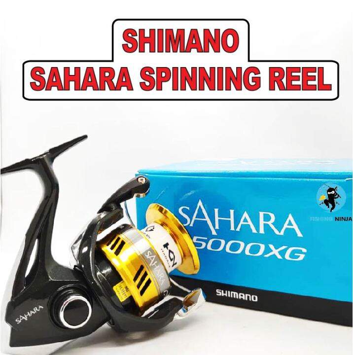 NINJA Shimano Sahara 12'/16'/18' Spinning Reel 1 Year Local Warranty ...