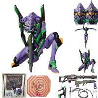 โมเดลตุ๊กตาของเล่น Mafex Evangelion EVA 01รูป Revoltech 080 Evangelion EVA 01หุ่นแอคชั่น