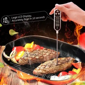 Rotatable Digital Food Thermometer BBQ Meat Chocolate Oven Milk