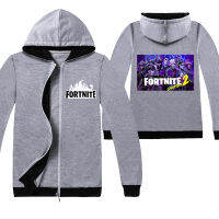 Fortnitesเด็กซิปเสื้อแขนยาวHooded Coatเสื้อกันหนาวเด็กHoodie Zipper Jacket Coat C1323เสื้อผ้าเด็กใส่ลำลองสำหรับฤดูใบไม้ร่วงฤดูหนาวหลวมเสื้อคาร์ดิแกนกีฬา