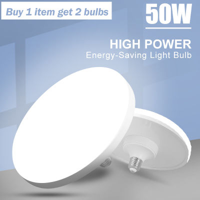 2021E27 Led Light Bulbs 220V Led Bulb Lamp 20W 30W 40W 50W Led Lights Lighting for Home Kitchen Living Room Garage Spotlight White