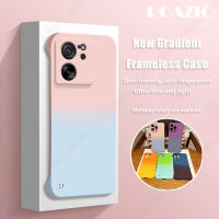 ROAZIC Gradient กล่องพลาสติกแข็งไร้กรอบสำหรับ Xiaomi Mi 13T/Xiaomi Mi 13T Pro เคสโทรศัพท์สีสันสดใสแบบบางเฉียบฝาครอบกล้องเคสกันกระแทก